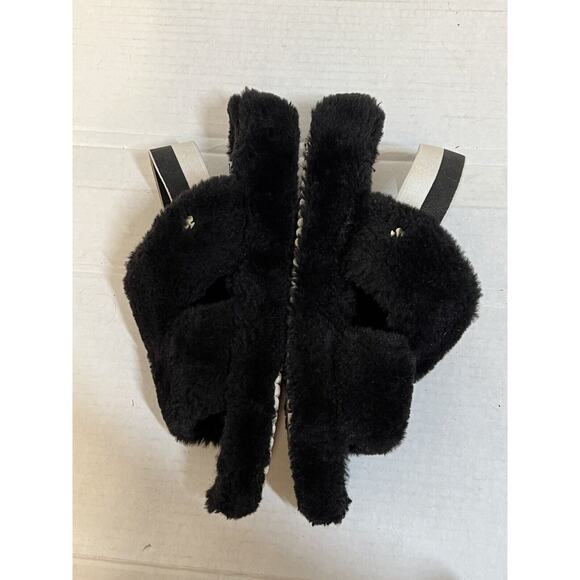 Kate Spade Mozzy Slipper soft Cozy Womens Size 7.5 Black Lightweight Open Toe - Picture 8 of 11